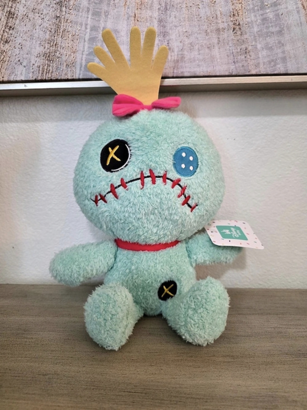 Disney Baby plush Green Scrump Plush Toy NWT